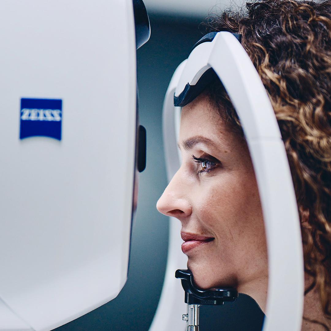 Oogmeting met ZEISS-apparatuur bij Boschman Optiek